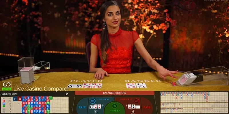 Live Baccarat tại New88 - Cảm giác chơi như tại sòng bài thực 2 Sự khác nhau Live Baccarat và Baccarat truyền thống