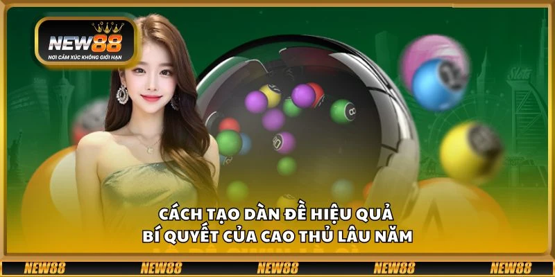 Cách tạo dàn đề hiệu quả – Bí quyết của cao thủ lâu năm