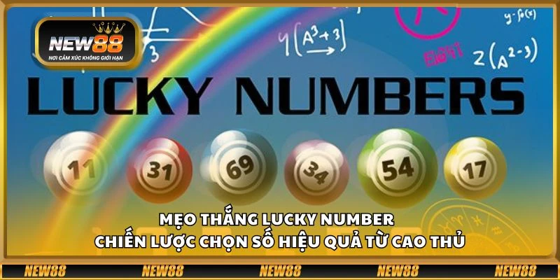 Mẹo thắng Lucky Number - Chiến lược chọn số hiệu quả từ cao thủ